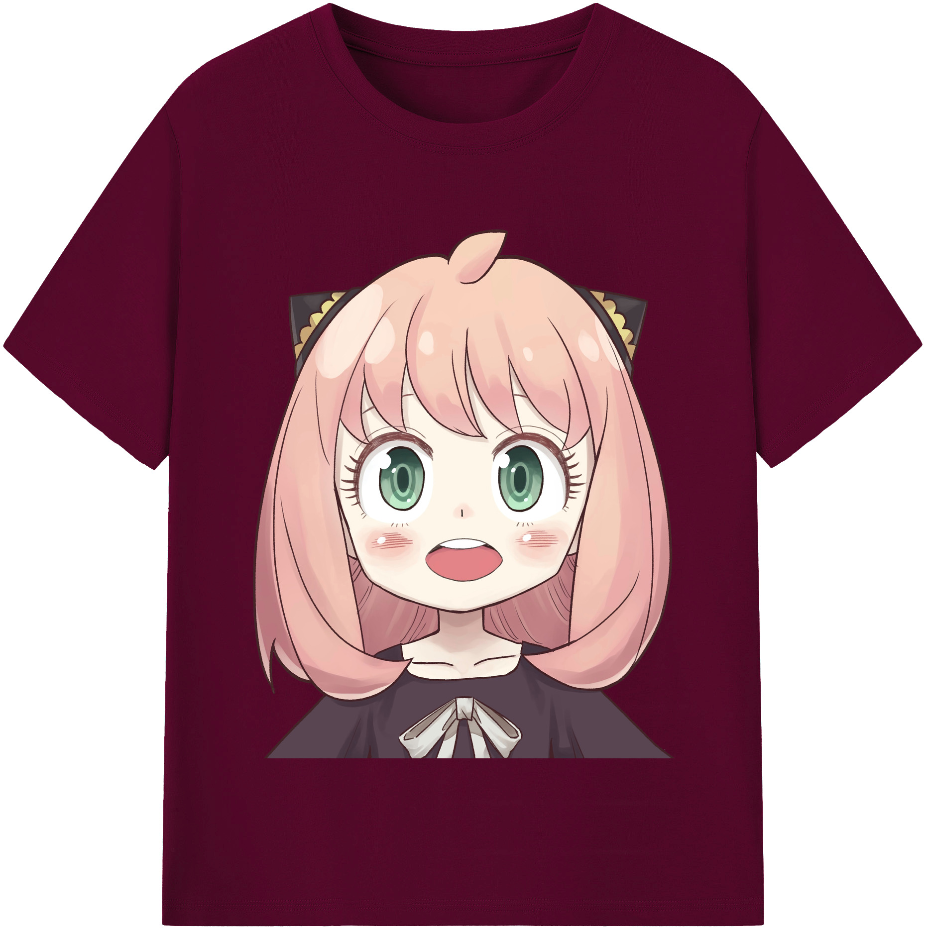 （画像用） SPY×FAMILY间谍家家酒 レディースカジュアルプリントTシャツ（綿100％）